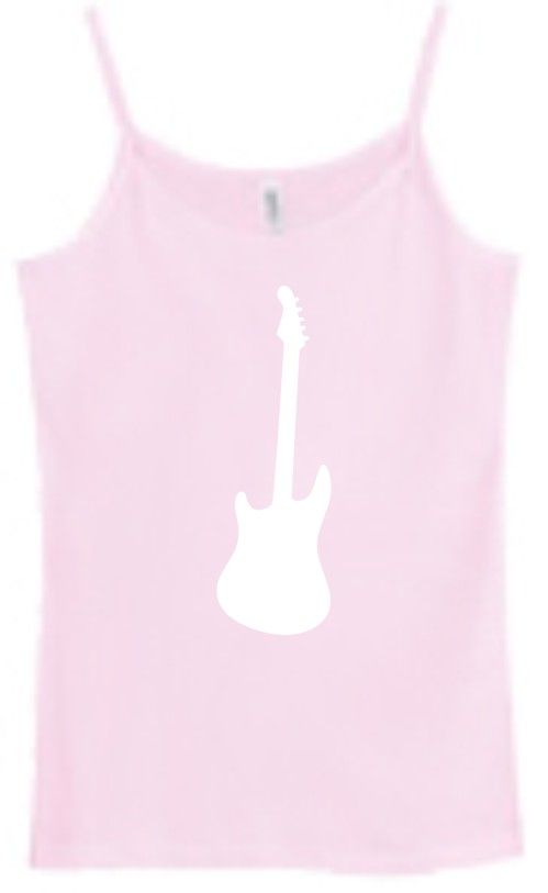 Shirt Tank Guitar Music Band AX Musical Instrument Jam Play Song Tune 