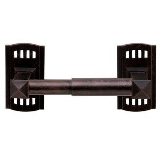 Baldwin 3683112 Venetian Bronze Toilet Paper Holder with Double Post 