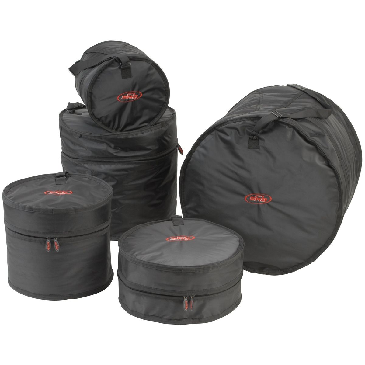 SKB 1SKB DBS1 5 Piece Drum Soft Gig Bags Cases NEW WIRELESSSOUNDS