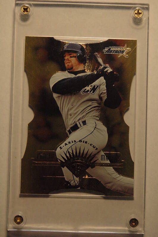 Jeff Bagwell 1997 Leaf Z Axis Die Cut Fractal Matrix