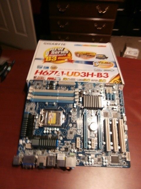 Gigabyte H67A UD3H B3 Intel Sandy Bridge Motherboard USB3 Core i3i5i7 