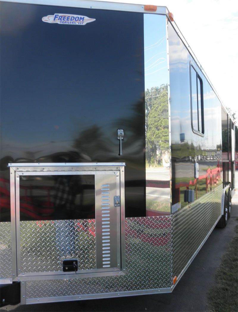 New 8 5 x 24 Enclosed Smoker Concession BBQ Event Catering Food 