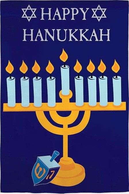 happy hanukkah flag flags banner banners