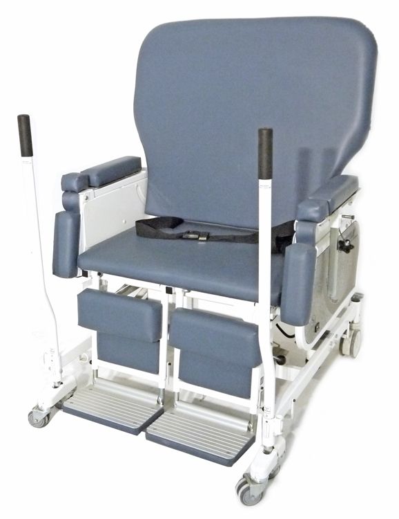 Advanced Shuttle Bariatric Chair Table Stretcher Patient Lateral 