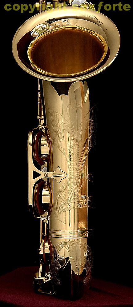   ) SERIE III ENGRAVED CLEAR LACQUERED TENOR SAXOPHONE SAX 64 NEW SAX