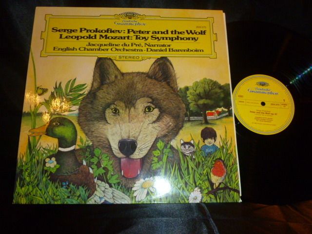 PROKOFIEV Peter And The Wolf D Barenboim Jacqueline Du Pre RARE MINT 