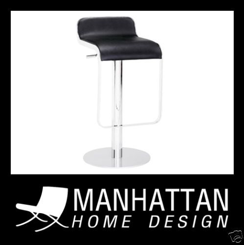 Lem Piston Bar Stool► Black Seat► Shin Tomoko Azumi►