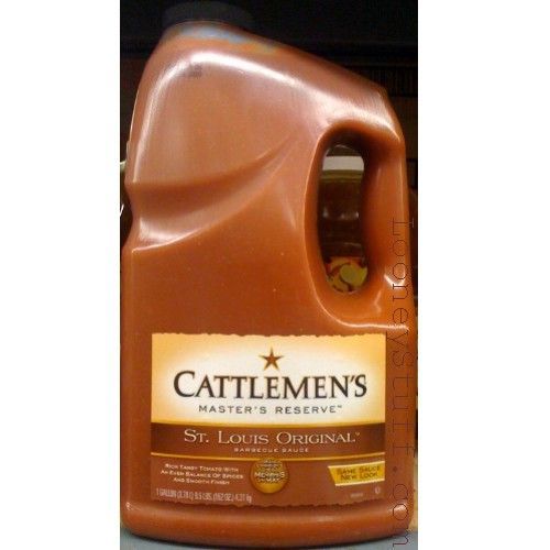 Cattlemens Original Barbeque Sauce One Gallon BBQ