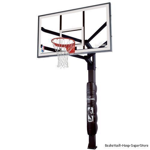 60in Inground Basketball Goal Hoop The Spalding 86604