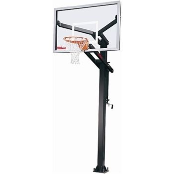   Glass 60 in Ground Basketball Goal Hoop System WTBS 6000