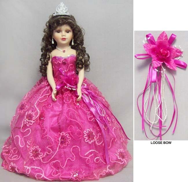 New Wholesale Quinceanera Fancy Porcelain Doll Umbrella Base (EQDoll6 