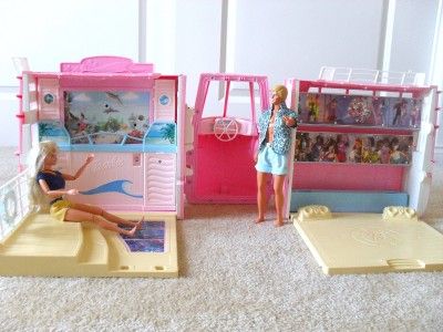 BARBIE CRUISE SHIP FOLDUP SET + FREE CAMERA/FLASHLIGHT