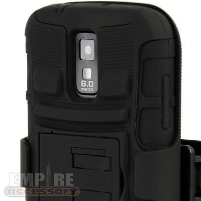 Rugged Tough Layered Hybrid Beltclip Holster Case For Samsung Galaxy 