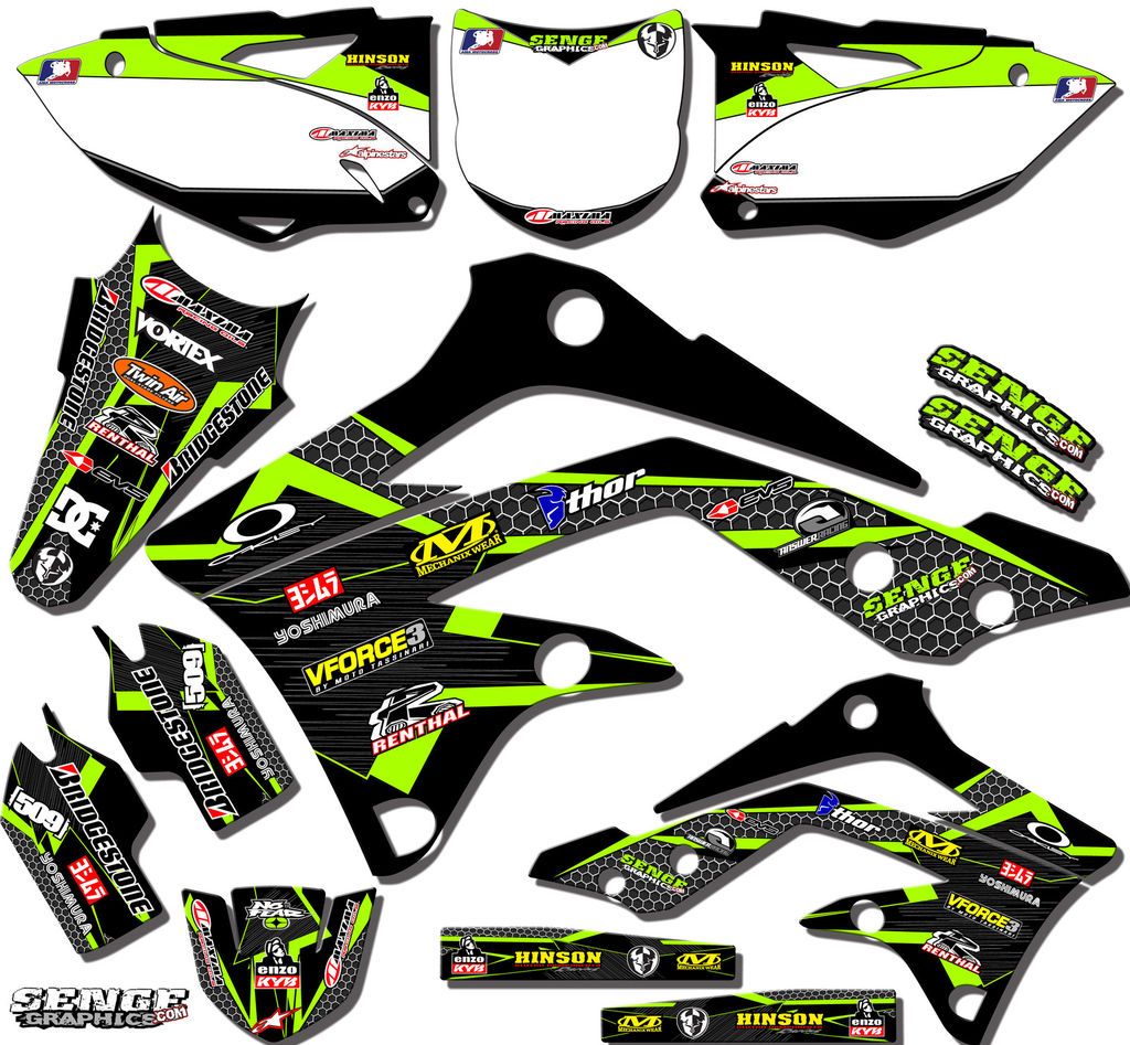 1998 2012 KX 85 100 GRAPHICS KAWASAKI KX85 KX100 2011 2010 2009 2008 