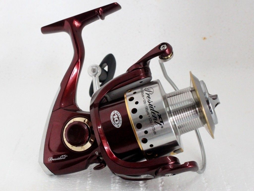 pflueger president 6740 xtx spinning reel new from malaysia time
