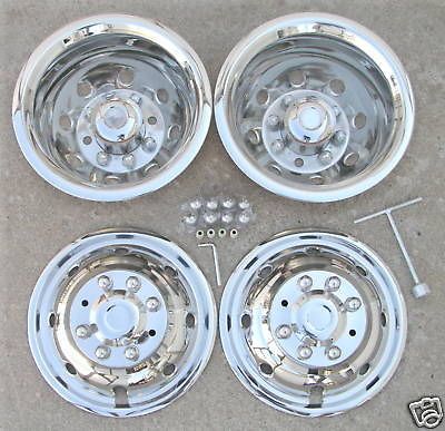 92 07 16 ford e350 e450 rv dually wheel simulators