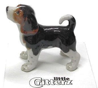 little critterz miniature figurine beagl e lc807 