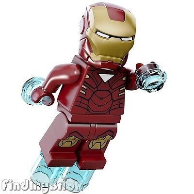 BM011 Lego Super Heroes Iron Man Minifigure Marvel Universe 6867 NEW