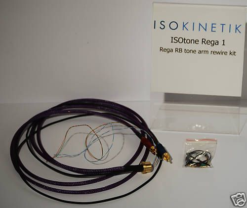 isokinetik isotone tonearm rewire kit for rega cardas from united