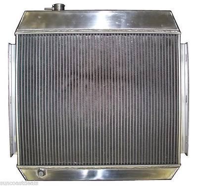   1957 Chevy 3 Core/Row Aluminum Radiator 55 1957 w/Cooler 55 56 57 1956