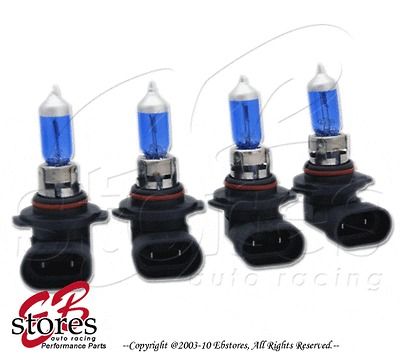 12V 100w H10 Xenon Gas HID Foglight Light Bulbs 5000K 4pcs Super White 