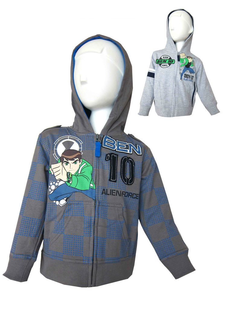 10 Hoodie / Hooded Full Zip Top By Cartoon Network Ages 4,5,6,8 or 10 