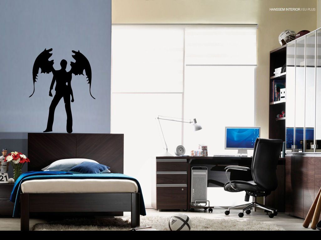 beautiful angel wings Wall Decor Vinyl Decal Sticker MURAL Interior 