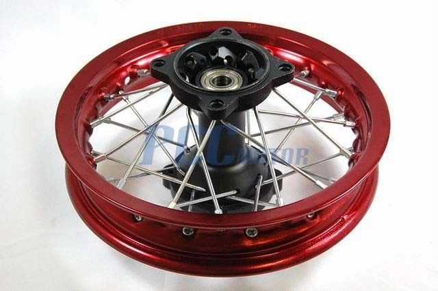 10 RED REAR RIM WHEEL HONDA XR50 CRF50 70 SDG SSR 107 125CC BIKE