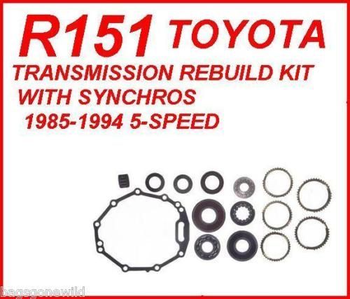 R151 R154 TOYOTA 5 SPEED MANUAL TRANSMISSION REBUILD KIT WITH SYNCHROS 