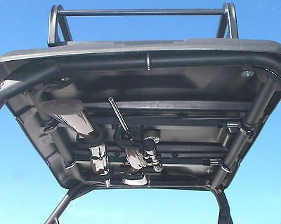 Kawasaki Teryx UTV Overhead Double Gun Rack Adjustable 9 9.75 Easy 