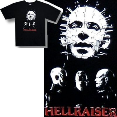 hellraiser cenobite demons pinhead blk t shirt large new