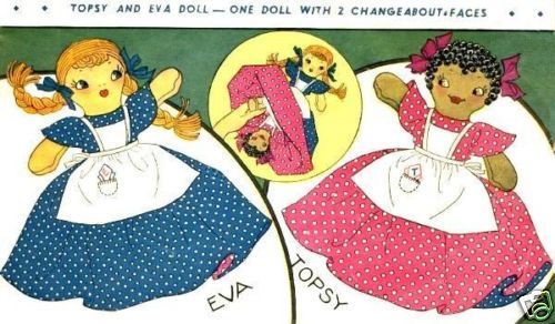 157 topsy eva topsy turvy doll pattern vintage time left