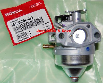 16100 ZM0 804 (BB62B E) OEM Honda GCV160 CARBURETOR with GASKETS 16100 