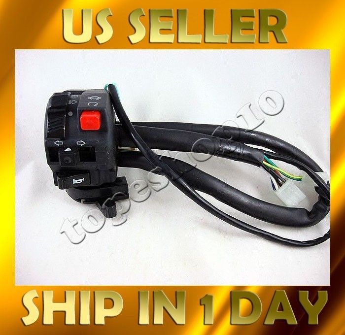   switch light choke turn signal horn 110 125 200 250 racing ATV quad