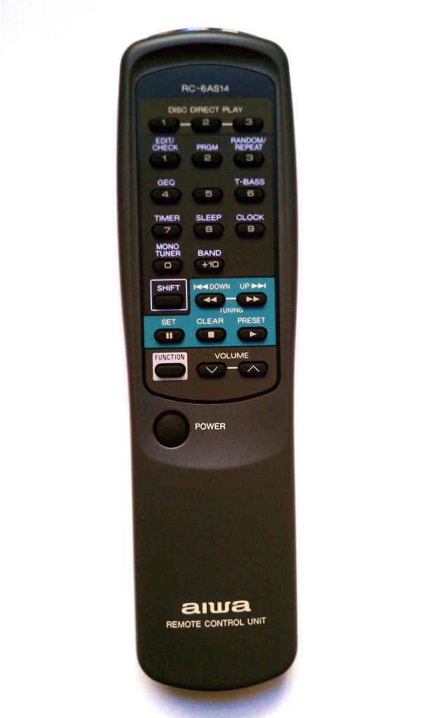 NEW Remote Control Model # RC 6AS14 RC6AS14 AIWA CX NA10 CXNA10 CX 