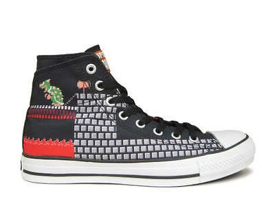 CONVERSE Nintendo SUPER MARIO Black 27cm US8.5 CHUCK TAYLOR STOCK NEW 