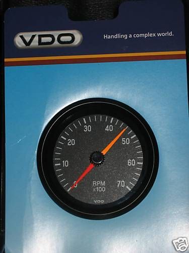 vdo tachometer tach rpm gauge volkswagen porsche vw bug one