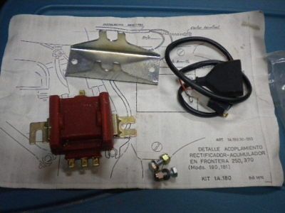 nos bultaco frontera 250 370 femsa rectifier kit 1a 180