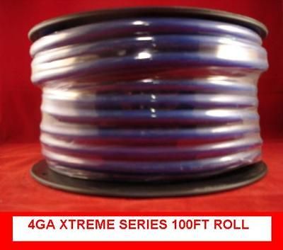 4GA 100ft amp 4 GA installation 4 gauge wire flexible quality 12V 