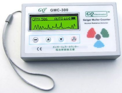 New GQ GMC 300 Nuclear Radiation Detector Data recorder Beta Gamma Ray 