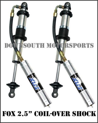 fox shocks 2 5 pro series 16 reservoir coilover shox