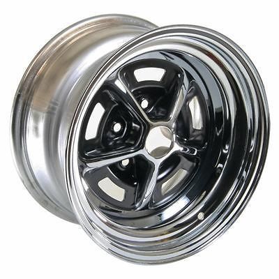 Wheel Vintiques 54 Series Magnum 500 Chrome Wheel 15x8 5x4.5 BC Set 