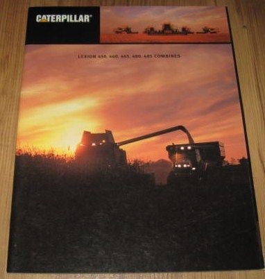 Caterpillar Lexicon 450 460 465 480 485 Rotary Combine Sales Showroom 