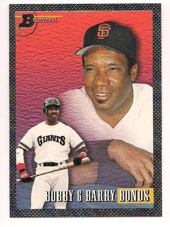 1993 TOPPS BOWMAN Baseball 702 BOBBY BARRY BONDS