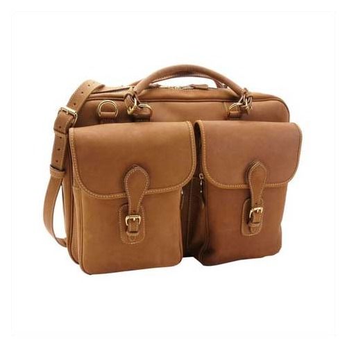 Mulholland Brothers Leather Ranchers Briefcase Lariat AL123 Lar 