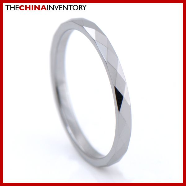 2mm Size 3 5 Tungsten Carbide Wedding Band Ring R2403