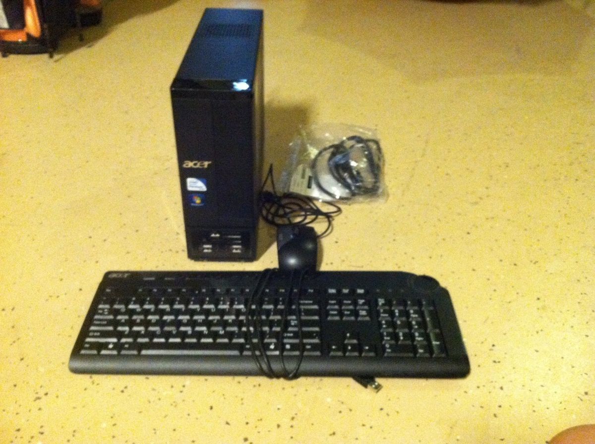 Acer Aspire X3910 U3012 PC Desktop Plus More