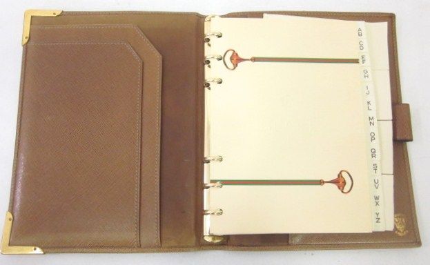   tan leather address phone book this tan leather address phone book has