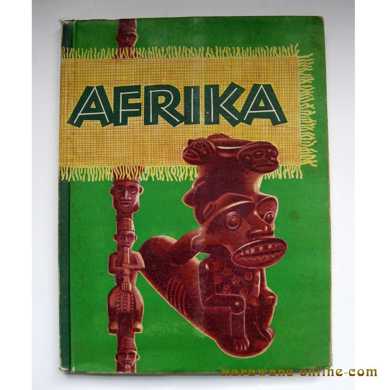 Sammelbilder Album Afrika Margarine Union Hamburg 1952 Nicht 