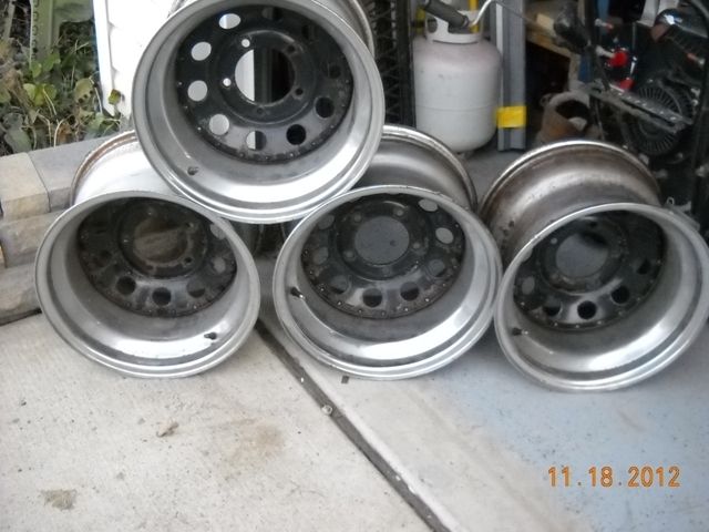 Jeep CJ Steel Aftermarket Rims 15x10 5 Lug